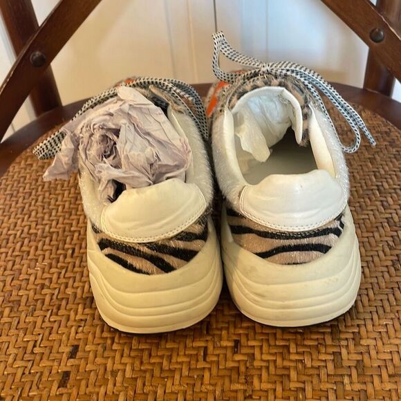 White Raven Loyal leopard print platform sneaker 6 - Picture 6 of 13